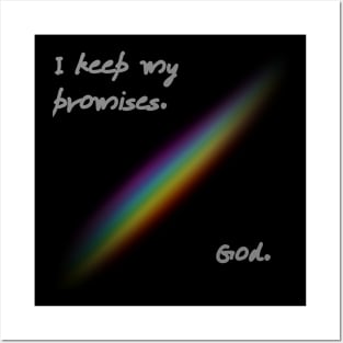 I keep my promises - God Posters and Art